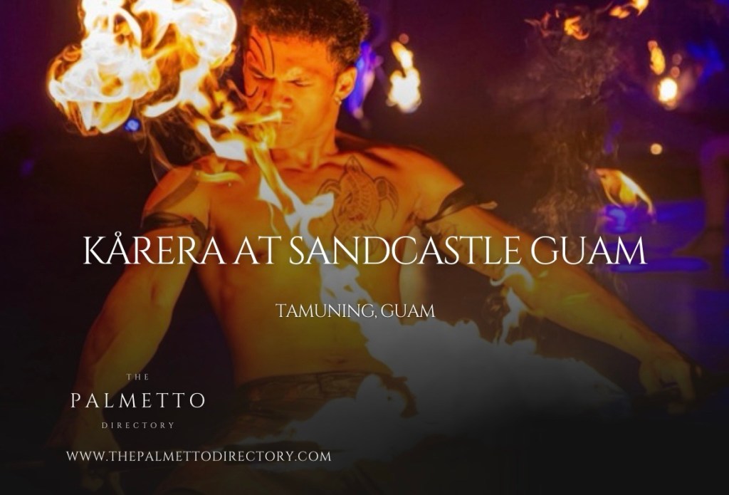 The Fire Knife Performance at Karera at SandCastle&nbsp;Guam