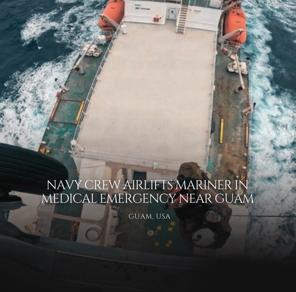 Navy Crew Airlifts Mariner in Medical Emergency Near&nbsp;Guam